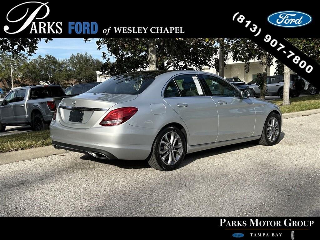 used 2018 Mercedes-Benz C-Class car, priced at $17,508