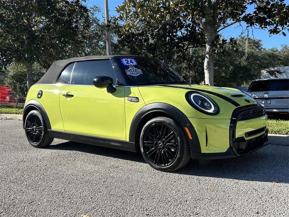 used 2024 MINI Convertible car, priced at $39,457