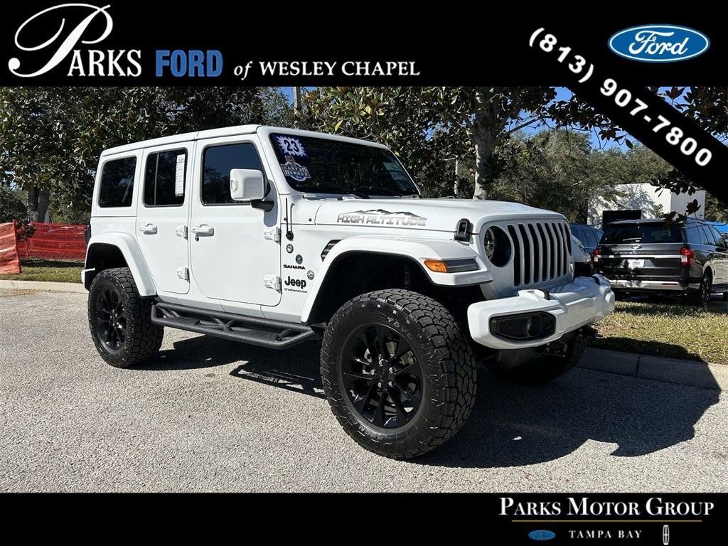 used 2023 Jeep Wrangler car, priced at $42,205