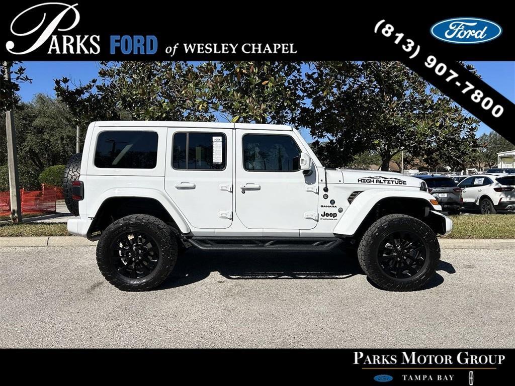 used 2023 Jeep Wrangler car, priced at $42,205