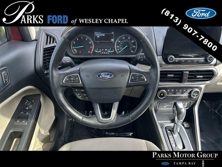 used 2019 Ford EcoSport car, priced at $11,881