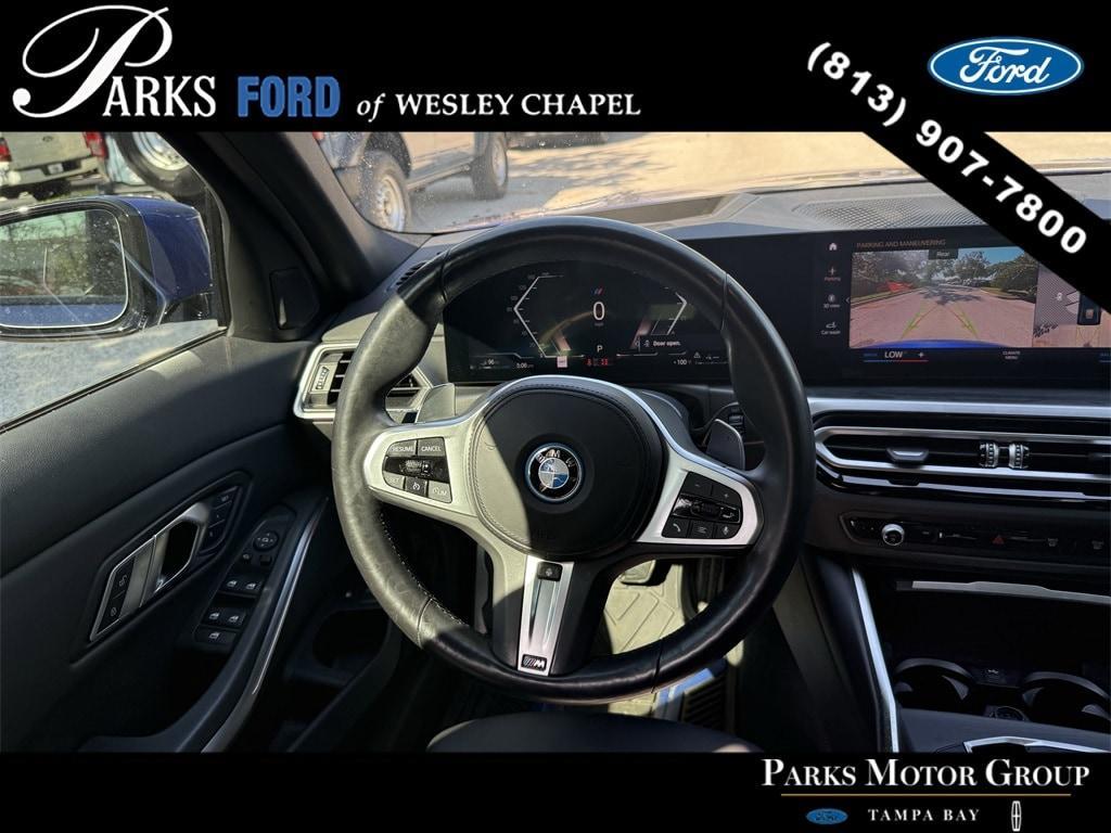 used 2023 BMW 330e car, priced at $33,426