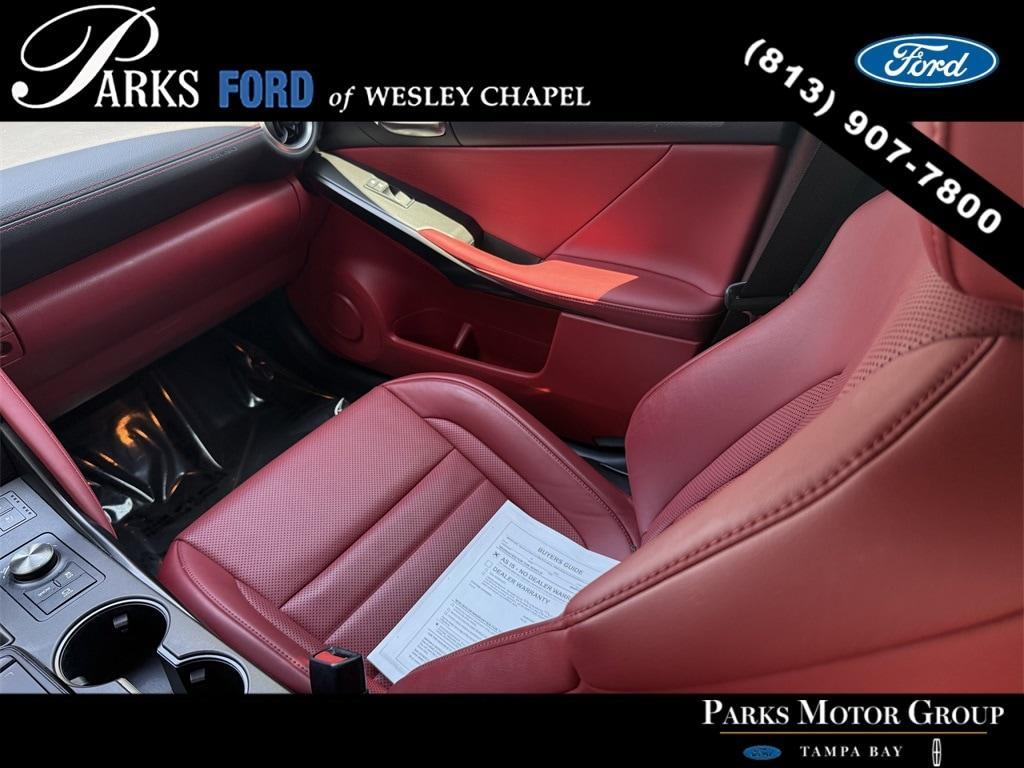 used 2022 Lexus IS 350 car, priced at $34,033