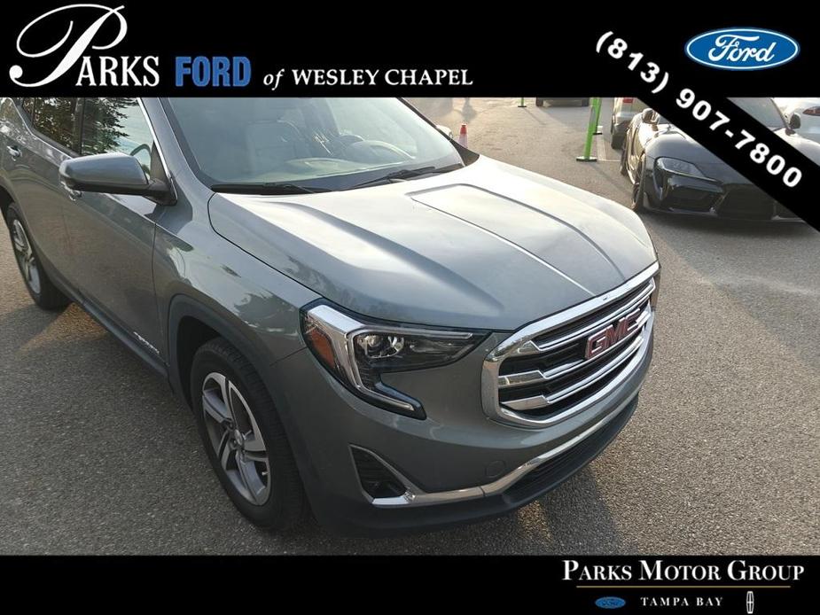 used 2021 GMC Terrain car, priced at $24,532