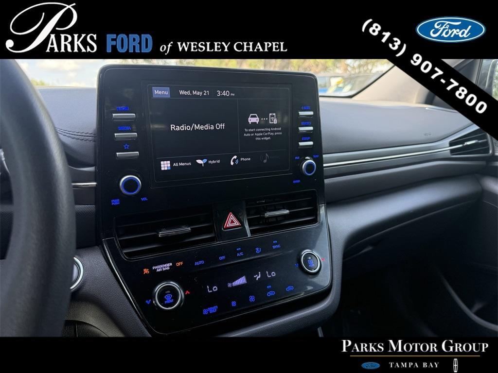 used 2021 Hyundai Ioniq Hybrid car, priced at $14,591