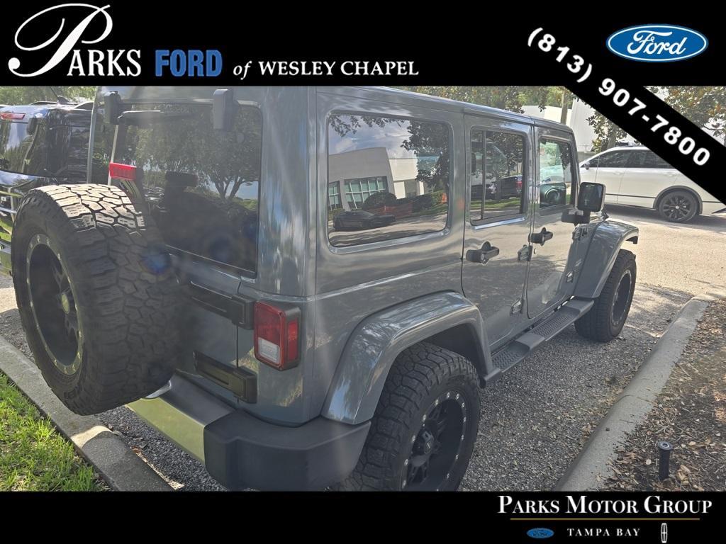 used 2015 Jeep Wrangler Unlimited car, priced at $17,133
