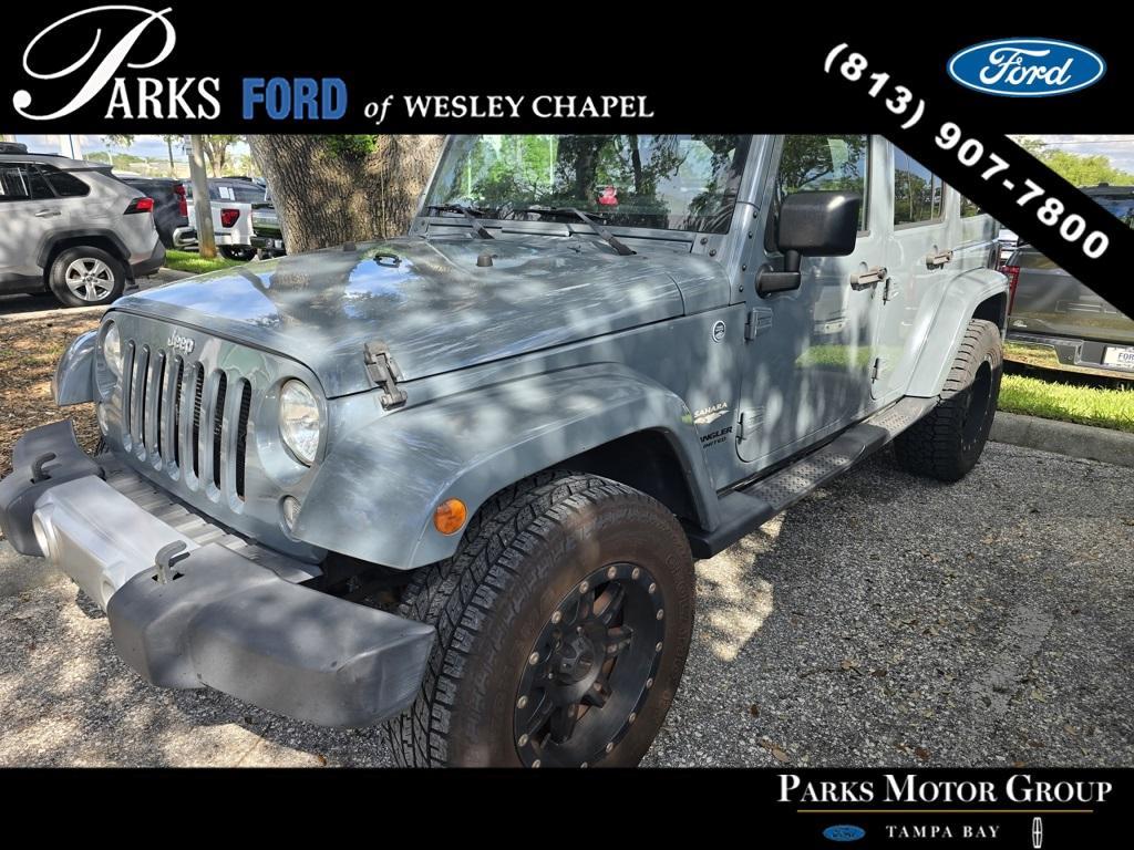 used 2015 Jeep Wrangler Unlimited car, priced at $17,133