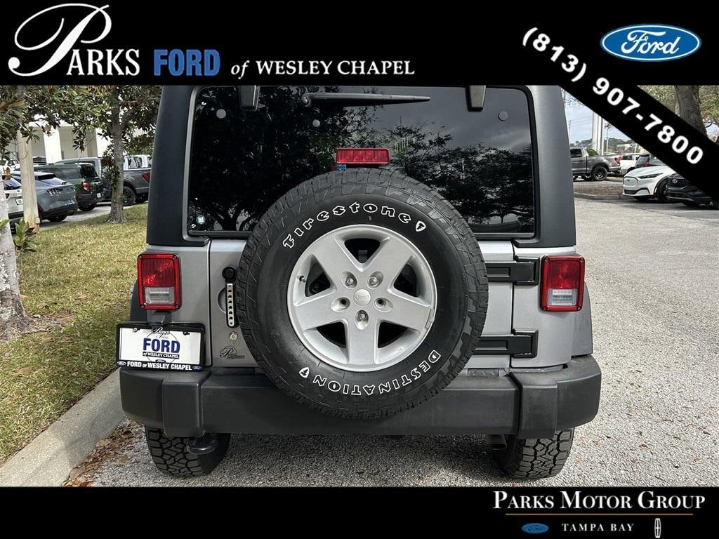 used 2015 Jeep Wrangler Unlimited car, priced at $18,705