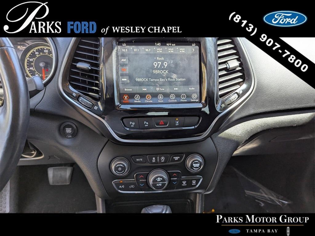 used 2021 Jeep Cherokee car, priced at $17,436