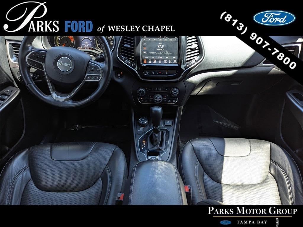 used 2021 Jeep Cherokee car, priced at $17,436