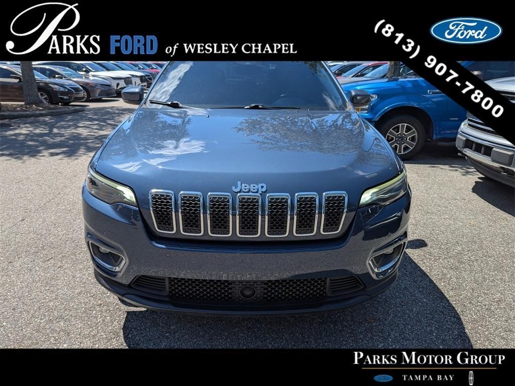 used 2021 Jeep Cherokee car, priced at $17,436