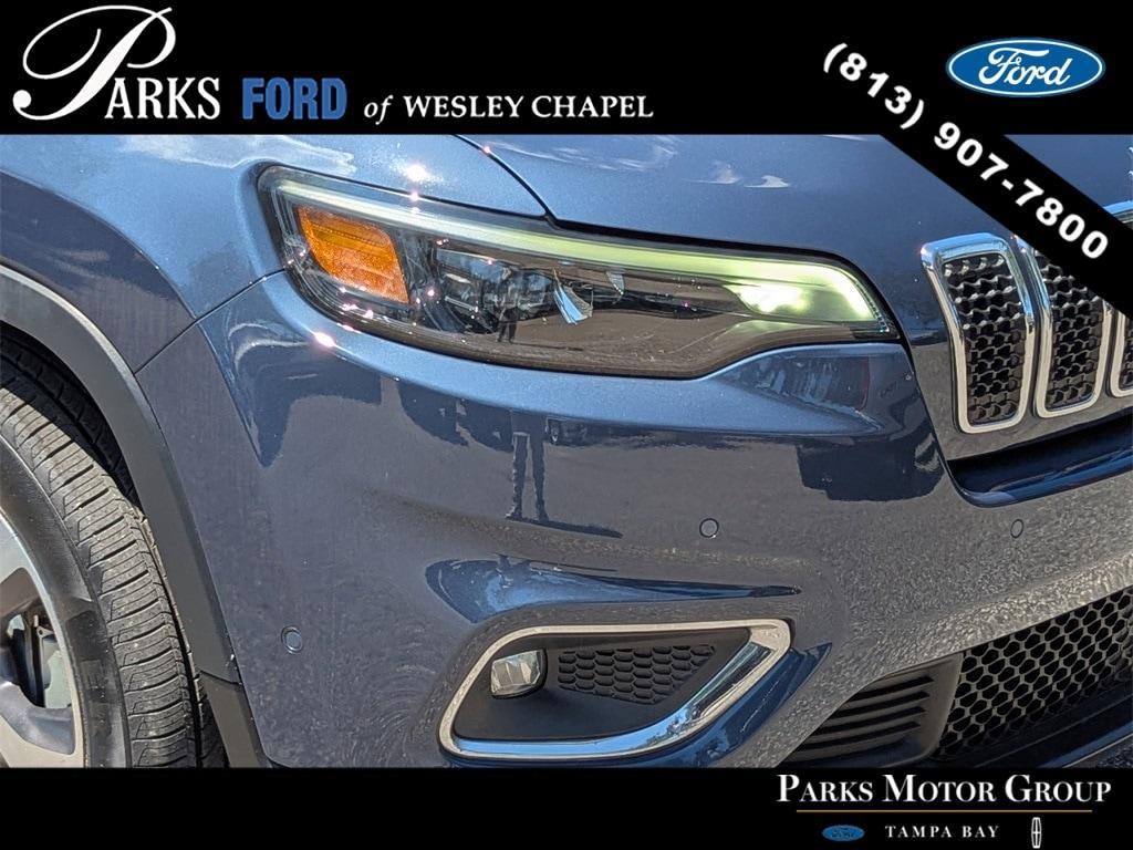 used 2021 Jeep Cherokee car, priced at $17,436
