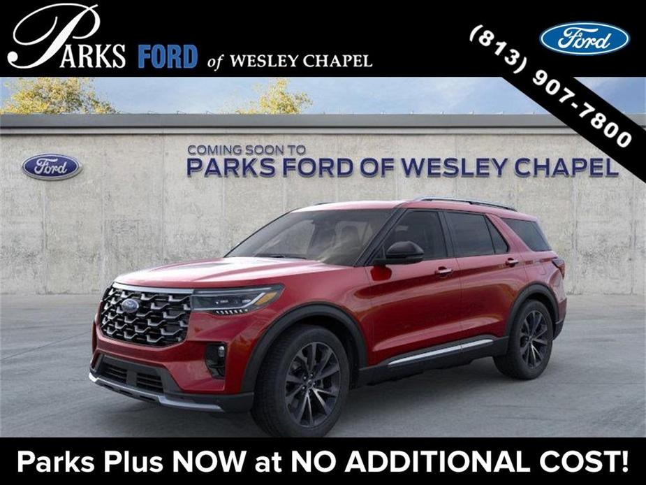 new 2025 Ford Explorer car, priced at $54,656