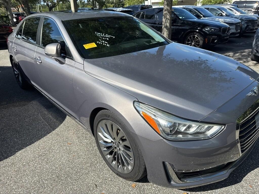 used 2018 Genesis G90 car, priced at $27,875