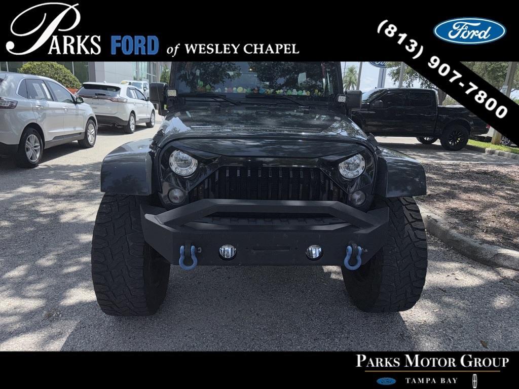used 2017 Jeep Wrangler Unlimited car, priced at $25,561