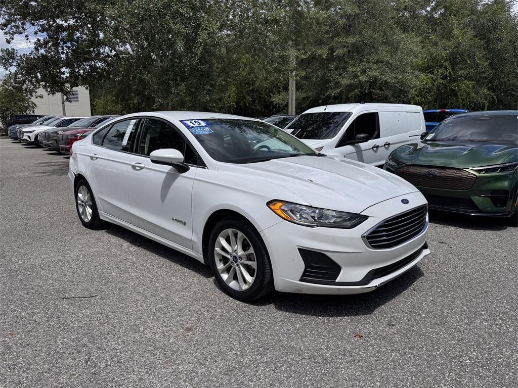 used 2019 Ford Fusion Hybrid car, priced at $10,862
