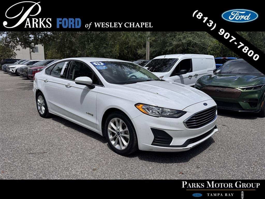 used 2019 Ford Fusion Hybrid car, priced at $10,862