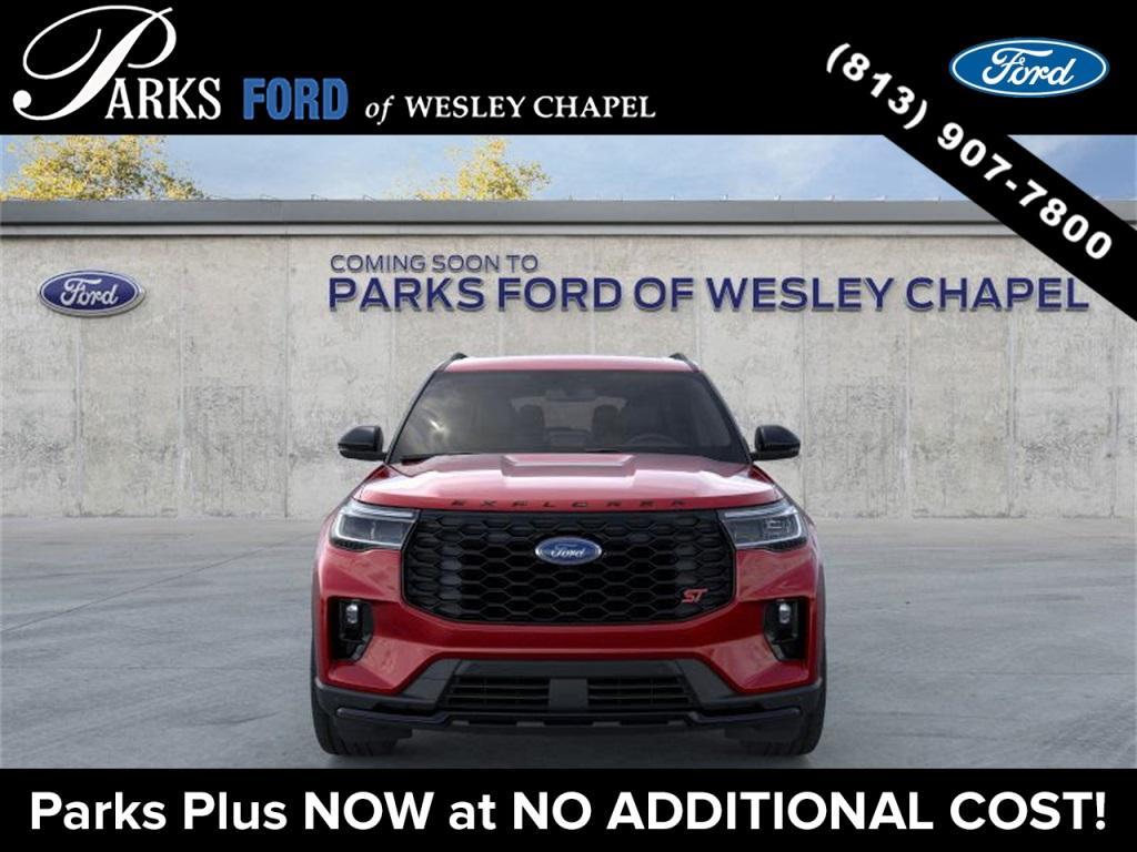 new 2025 Ford Explorer car, priced at $57,138