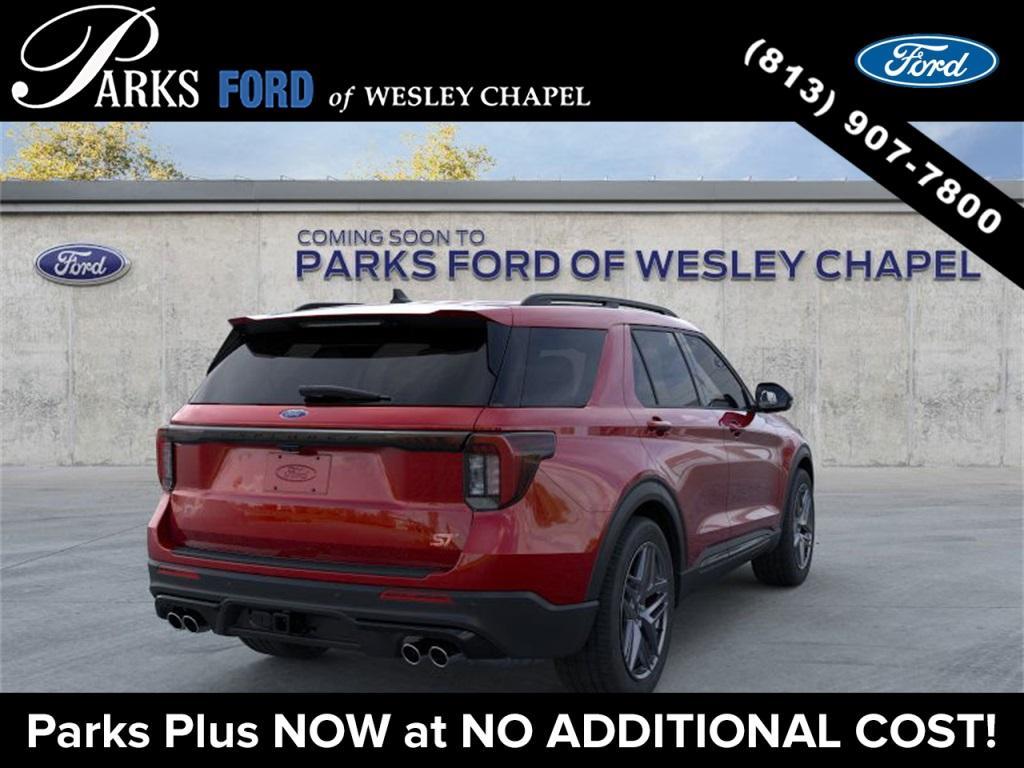 new 2025 Ford Explorer car, priced at $57,138