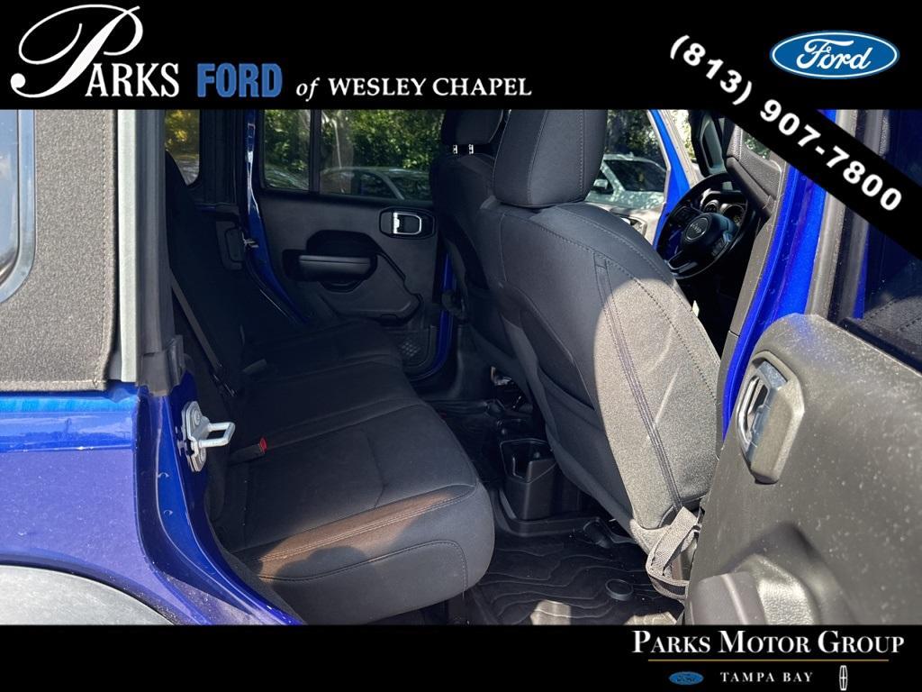 used 2020 Jeep Wrangler Unlimited car, priced at $29,235