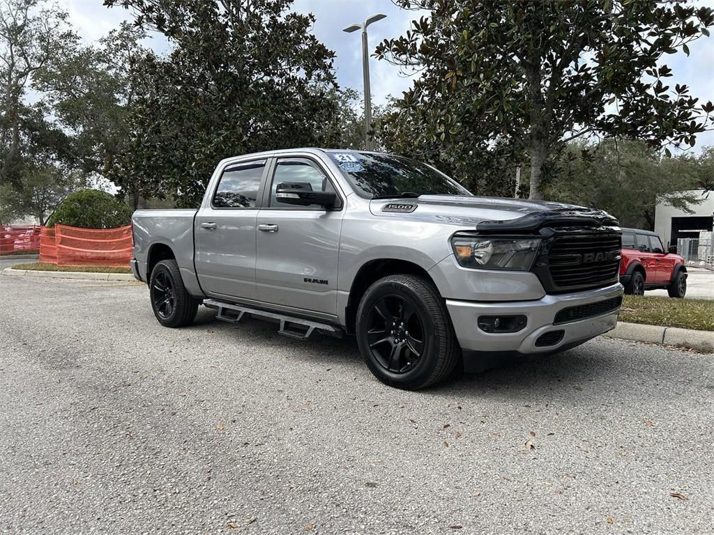 used 2021 Ram 1500 car, priced at $29,483