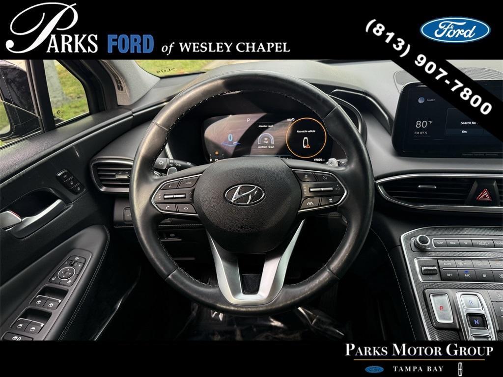 used 2021 Hyundai Santa Fe car, priced at $27,408