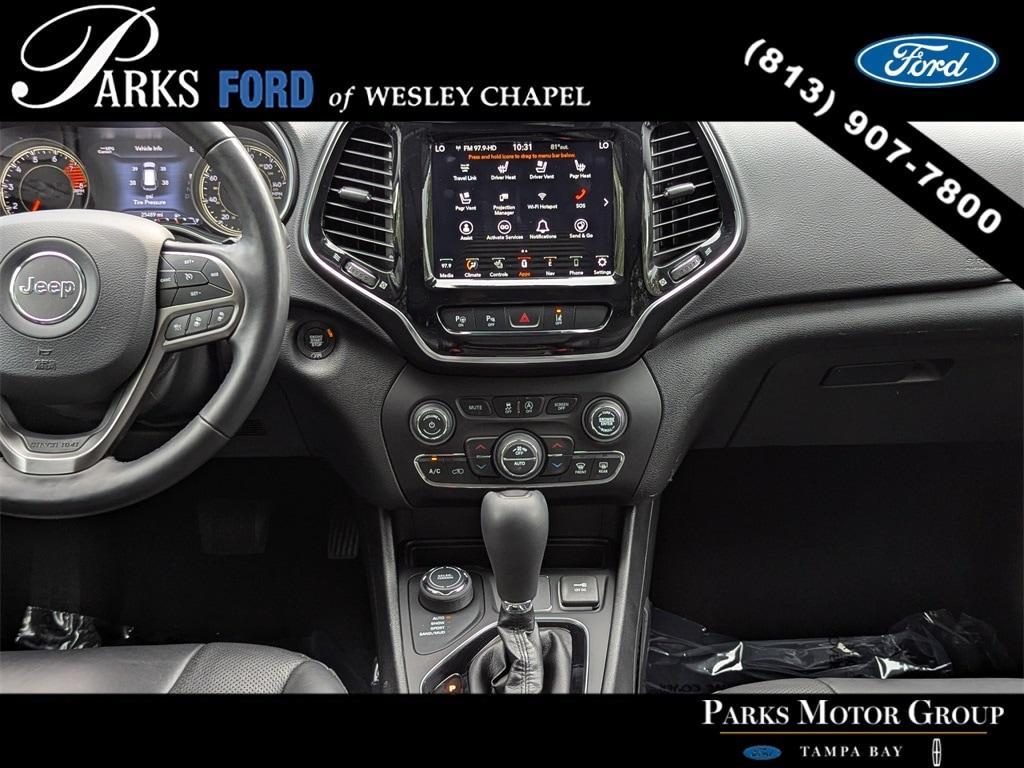 used 2021 Jeep Cherokee car, priced at $24,289