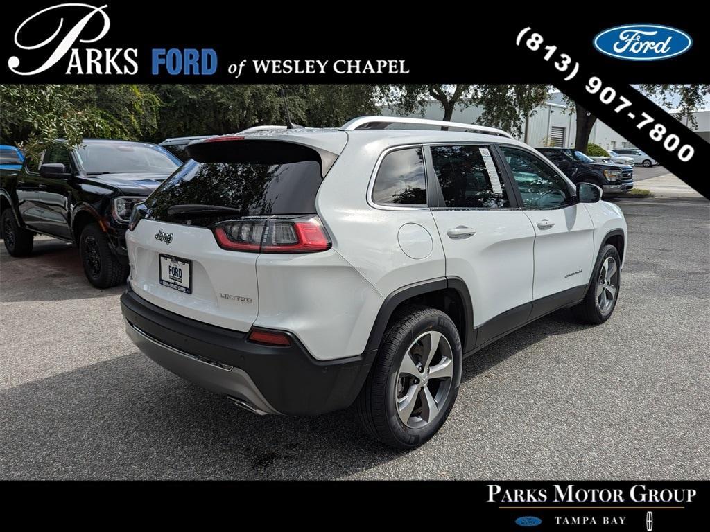 used 2021 Jeep Cherokee car, priced at $24,289