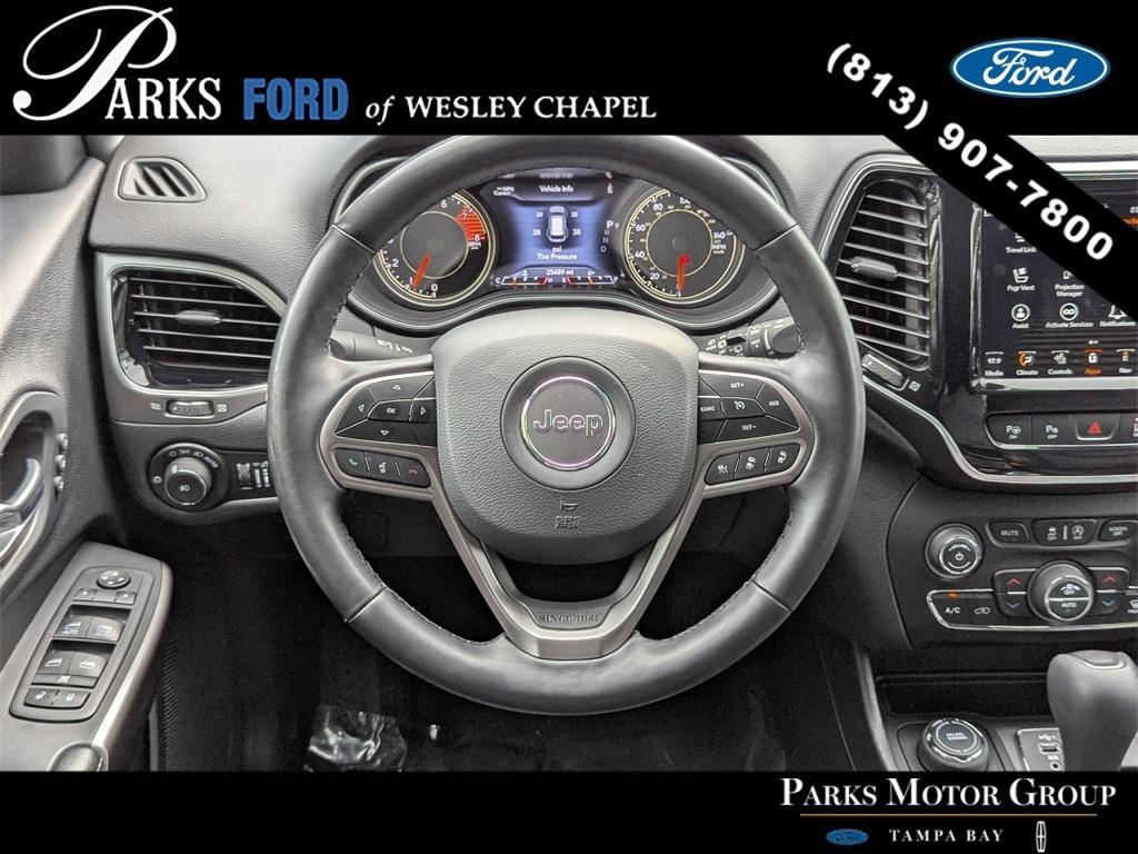 used 2021 Jeep Cherokee car, priced at $24,289