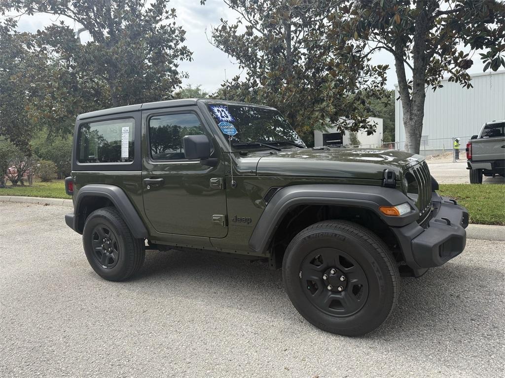 used 2023 Jeep Wrangler car, priced at $32,995