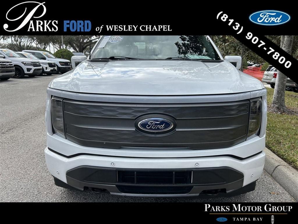 used 2022 Ford F-150 Lightning car, priced at $40,463