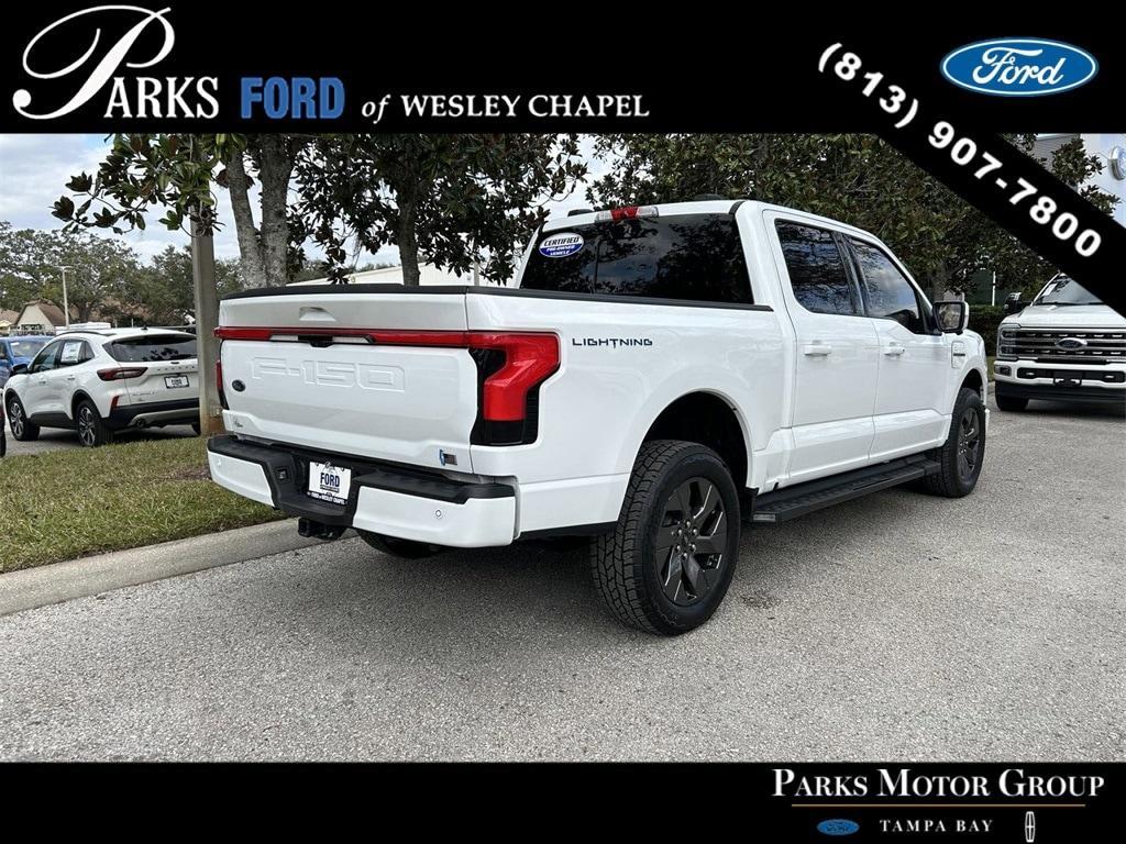 used 2022 Ford F-150 Lightning car, priced at $40,463