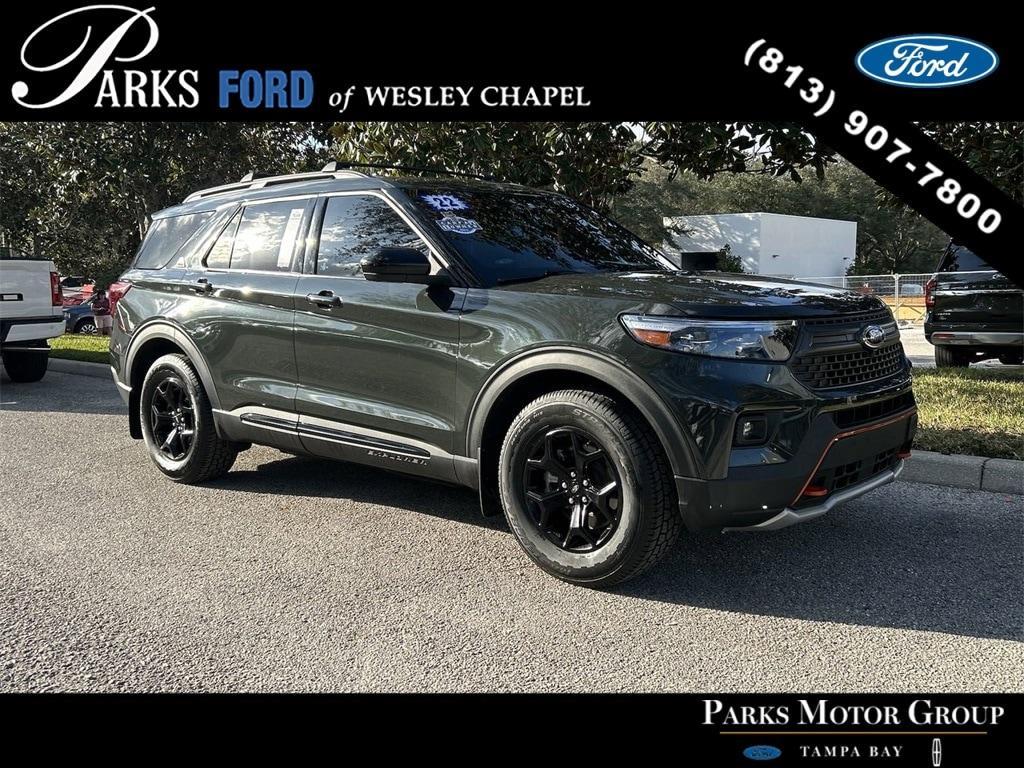 used 2022 Ford Explorer car, priced at $30,763