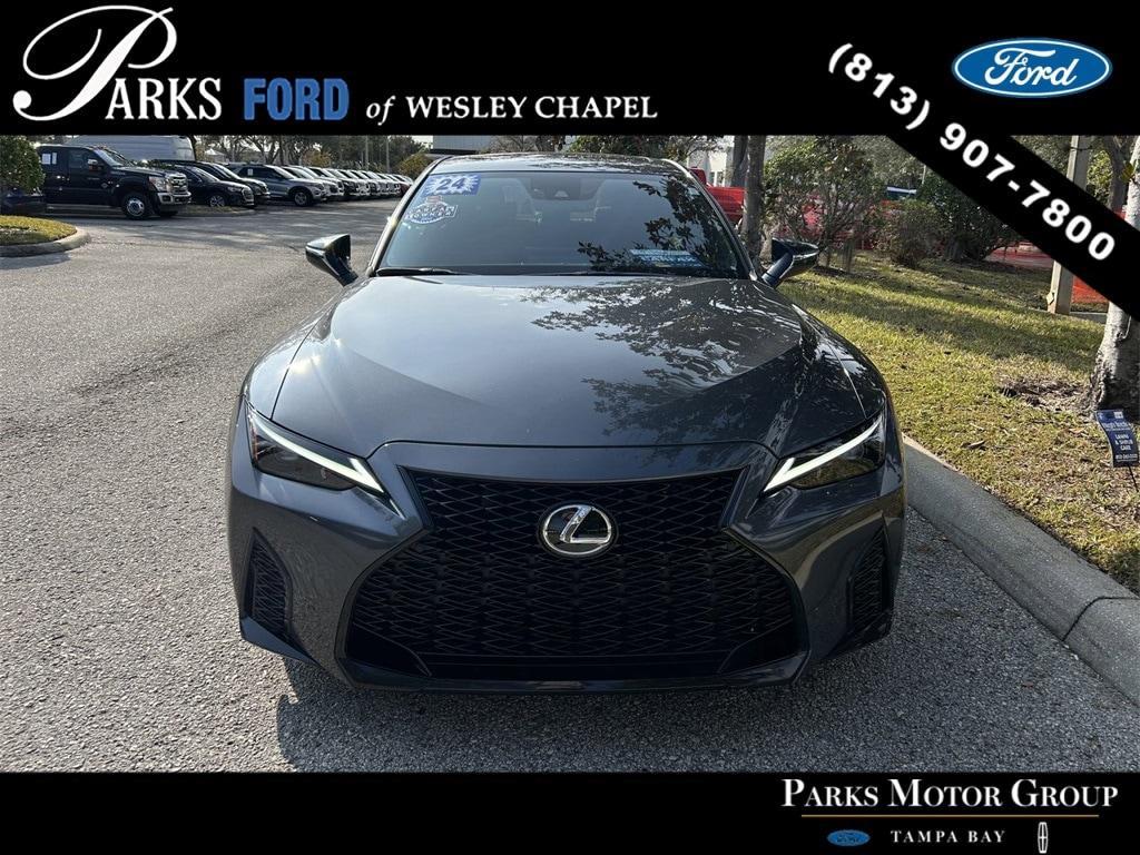 used 2024 Lexus IS 350 car, priced at $47,921