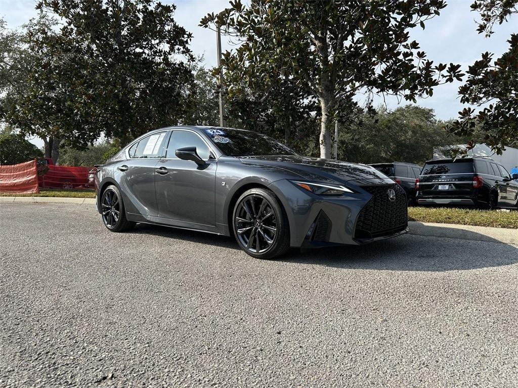 used 2024 Lexus IS 350 car, priced at $47,921