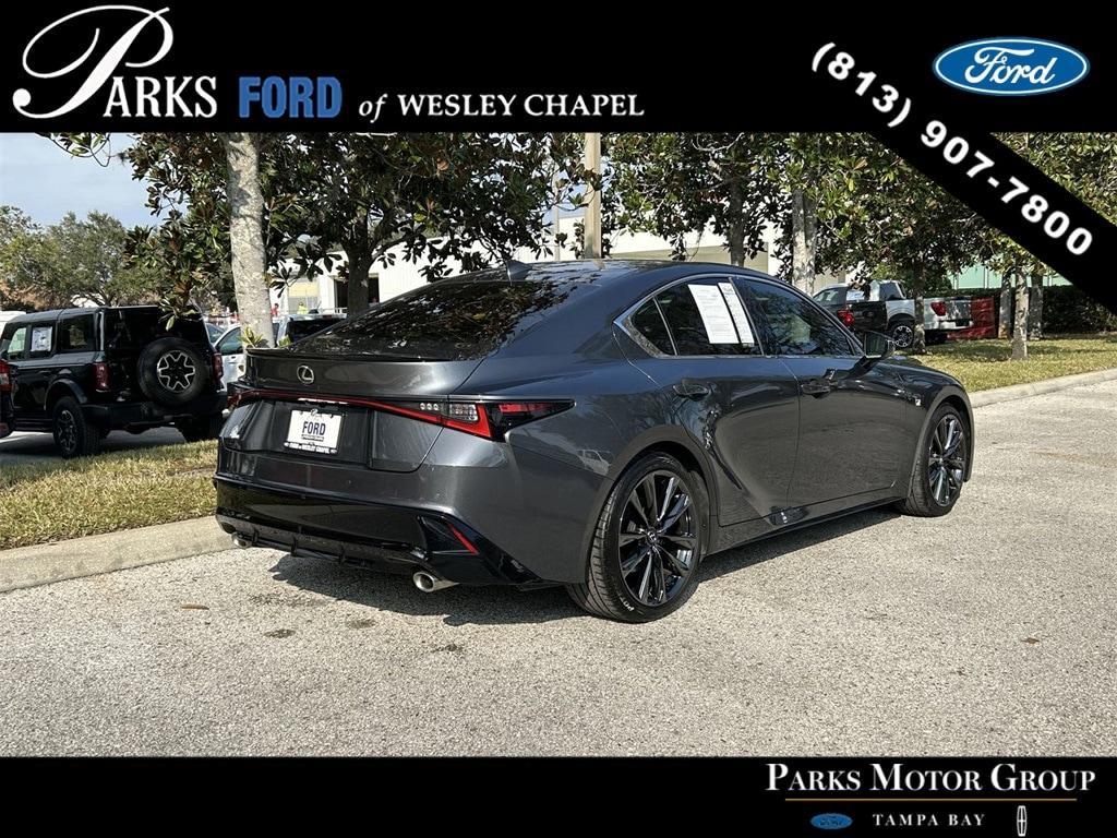 used 2024 Lexus IS 350 car, priced at $47,921