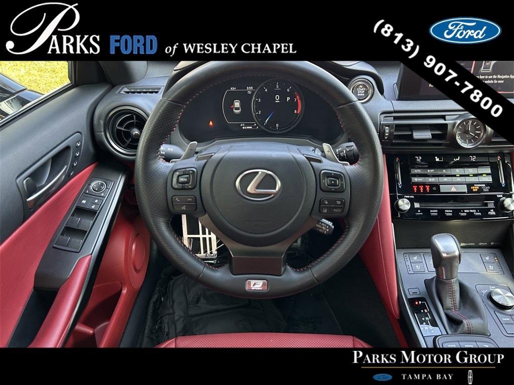 used 2024 Lexus IS 350 car, priced at $47,921