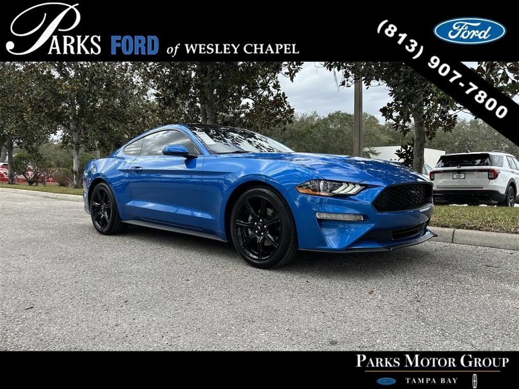 used 2019 Ford Mustang car, priced at $16,652