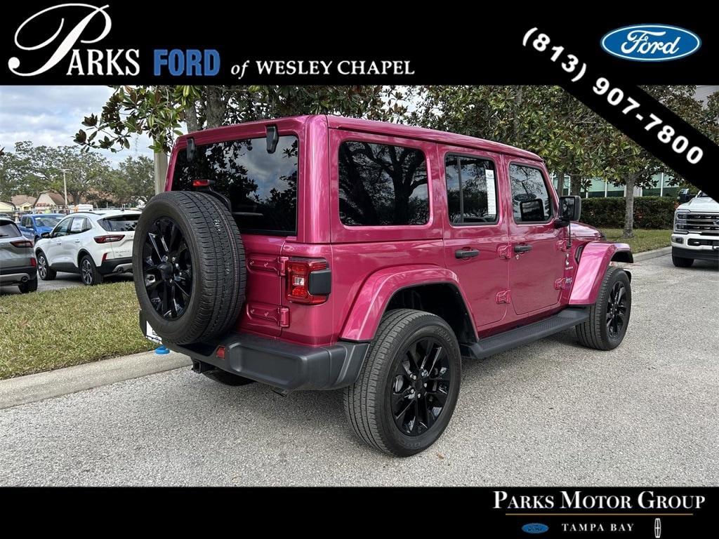 used 2022 Jeep Wrangler Unlimited 4xe car, priced at $36,644