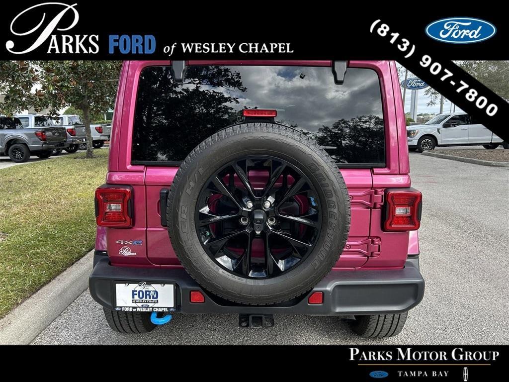 used 2022 Jeep Wrangler Unlimited 4xe car, priced at $36,644