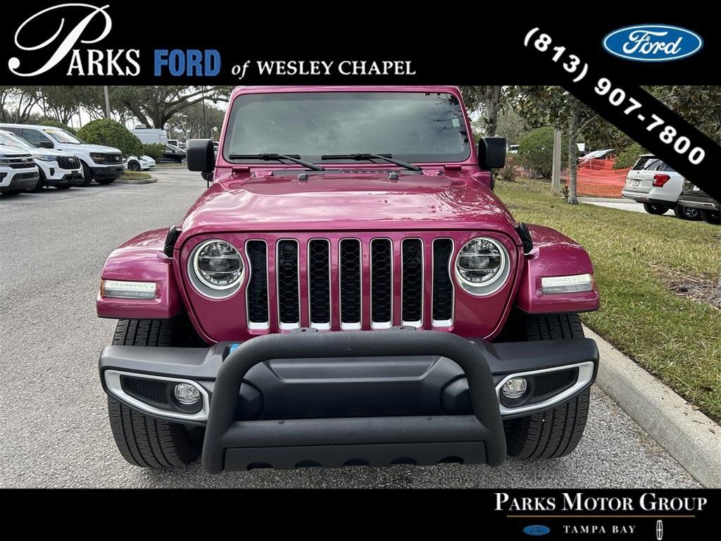 used 2022 Jeep Wrangler Unlimited 4xe car, priced at $36,644