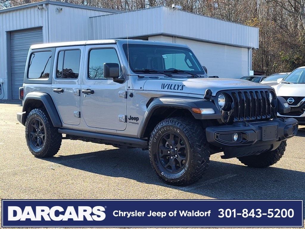 used 2021 Jeep Wrangler Unlimited car, priced at $30,500