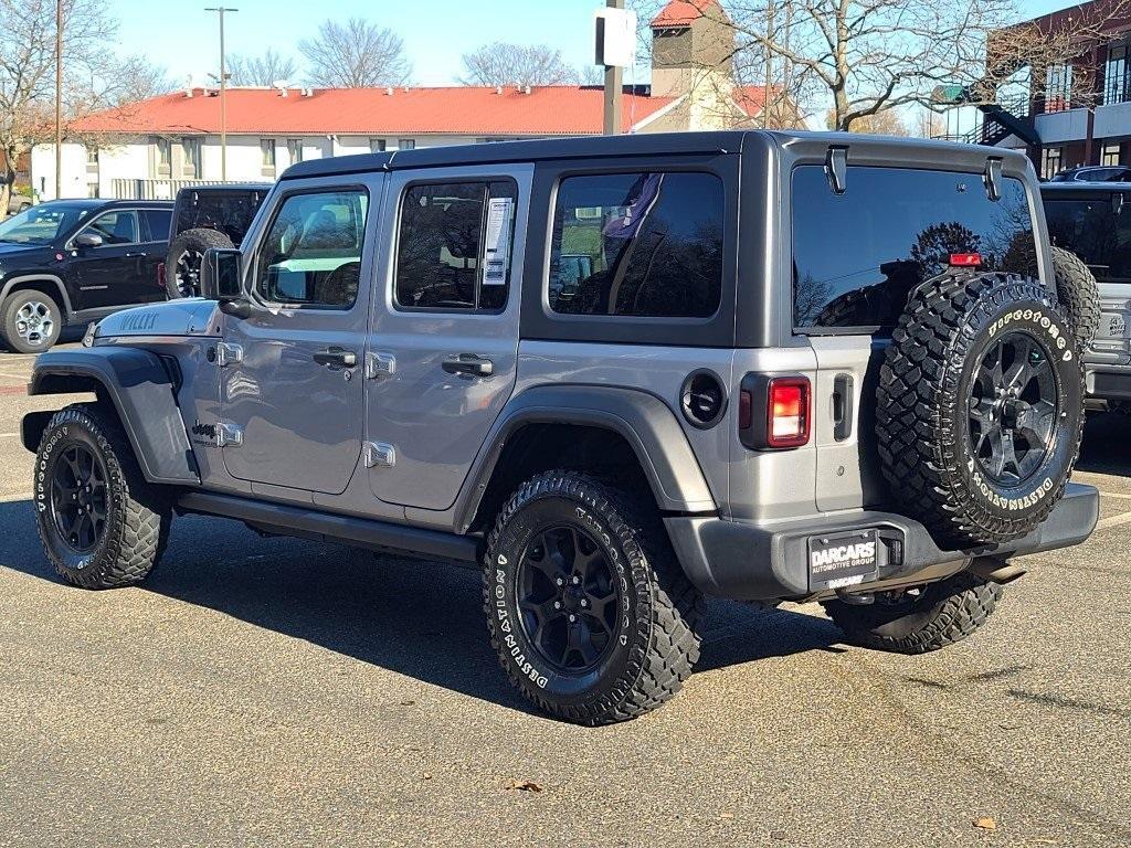 used 2021 Jeep Wrangler Unlimited car, priced at $30,500