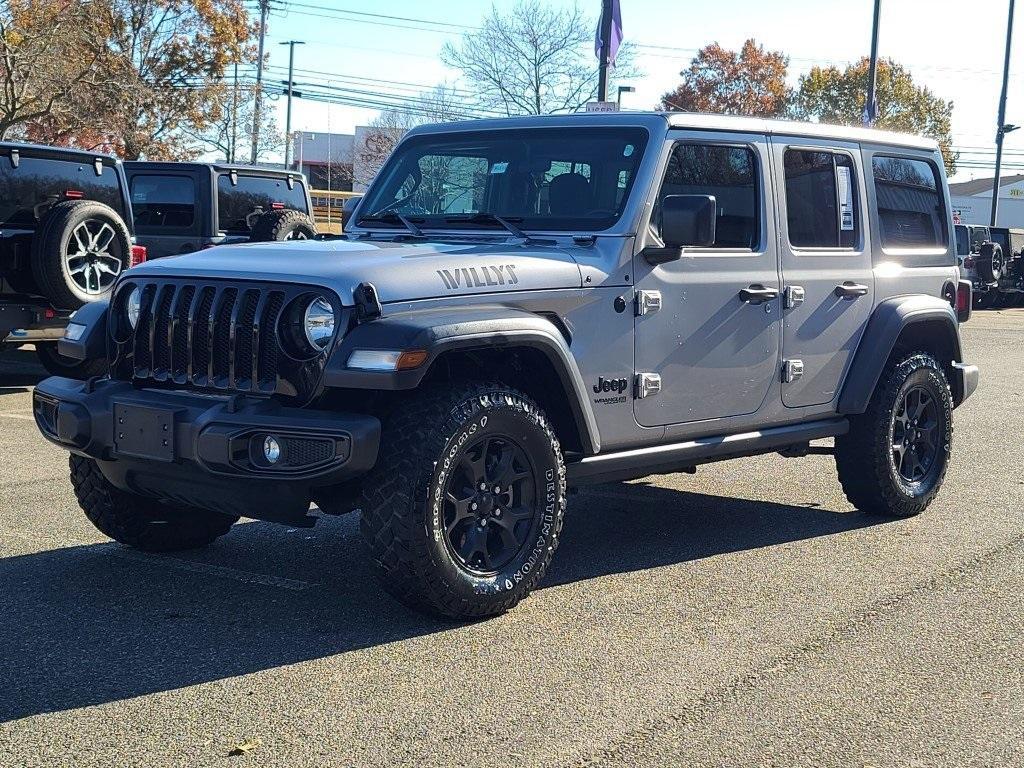 used 2021 Jeep Wrangler Unlimited car, priced at $30,500