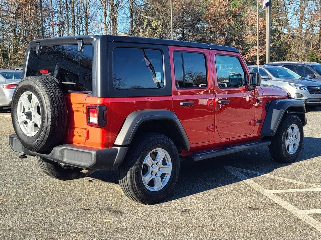 used 2022 Jeep Wrangler Unlimited car, priced at $29,610