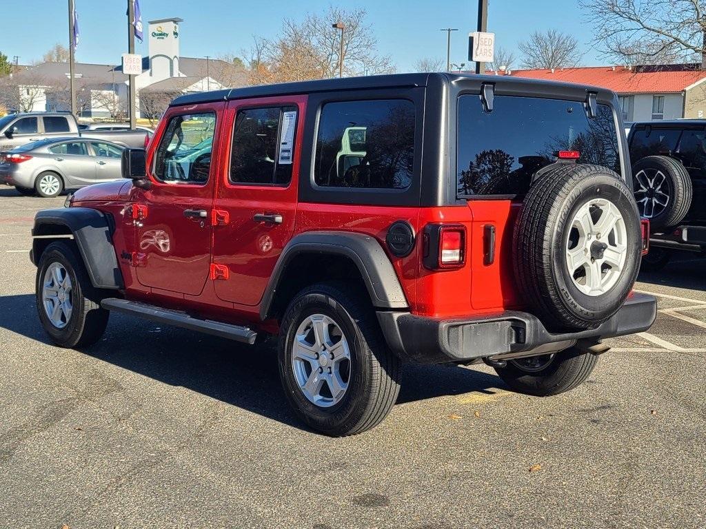 used 2022 Jeep Wrangler Unlimited car, priced at $29,610