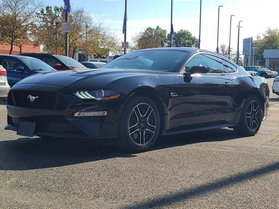 used 2021 Ford Mustang car, priced at $33,500