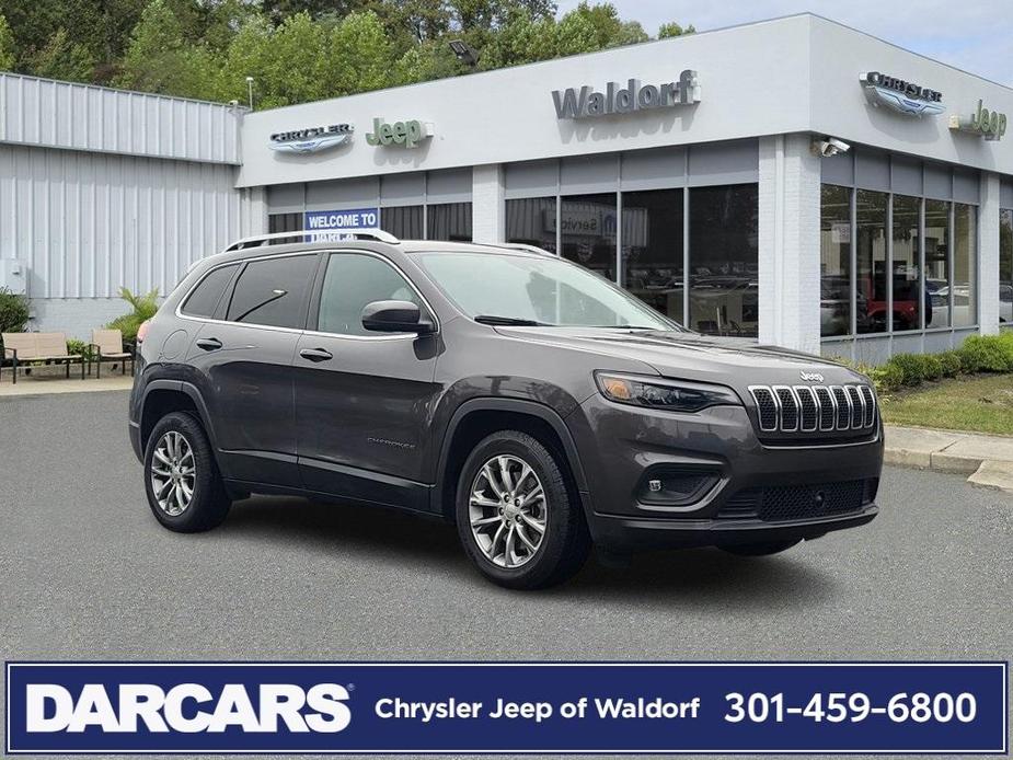 used 2021 Jeep Cherokee car, priced at $18,600