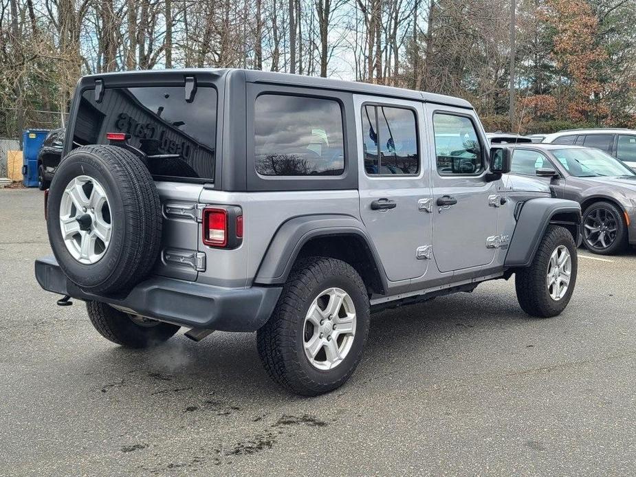 used 2021 Jeep Wrangler Unlimited car, priced at $29,369