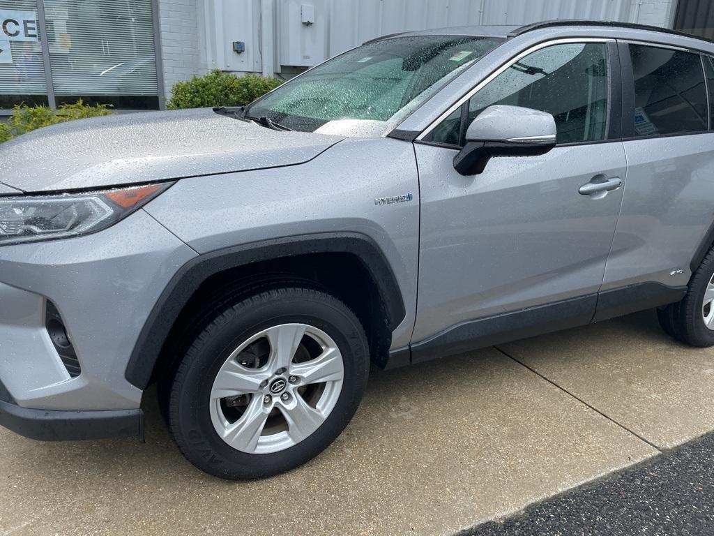 used 2021 Toyota RAV4 Hybrid car, priced at $25,000
